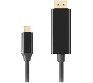 Obrázok pre výrobcu LANBERG Cable USB-C M ->DisplayPort M 1.8m 4K 60Hz black