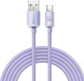 Obrázok pre výrobcu Baseus CAJY000505 Crystal Shine Series Datový Kabel USB - USB-C 100W 2m Purple