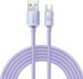 Obrázok pre výrobcu Baseus CAJY000505 Crystal Shine Series Datový Kabel USB - USB-C 100W 2m Purple