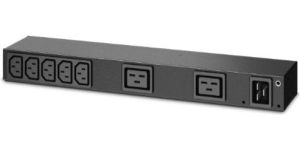 Obrázok pre výrobcu APC Rack PDU, Basic, 0U/1U, 100-240V/20A, 220-240V/16A, (7) C13, (2) C19, IEC-320 C20