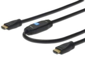 Obrázok pre výrobcu Digitus propojovací kabel s Aktivním zesílením HDMI High Speed Ethernet Ultra HD 24p, 15M