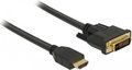 Obrázok pre výrobcu Delock HDMI to DVI 24+1 cable bidirectional 2m