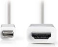 Obrázok pre výrobcu NEDIS kabel mini DisplayPort – HDMI/ mini DisplayPort zástrčka - HDMI zástrčka/ bílý/ 2m