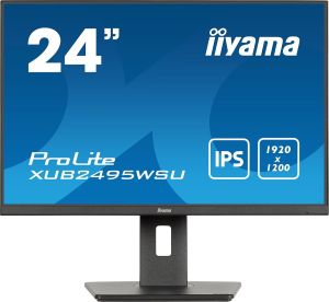 Obrázok pre výrobcu iiyama ProLite XUB2495WSU-B7 24,1"/IPS/FHD/ 75Hz/4ms/Black/3R
