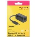 Obrázok pre výrobcu Delock Adaptér USB 3.1 Gen 1 s USB Typ-C samec > Gigabit LAN