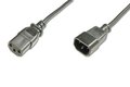 Obrázok pre výrobcu ASSMANN Power Cord Extension cable IEC C14 M (plug)/IEC C13 F (jack) 1,2m black