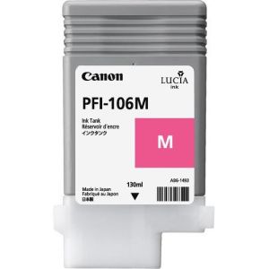 Obrázok pre výrobcu kazeta CANON PFI-106M Magenta pre iPF 6300/6300s/6350/6400/6400s/6450 (130ml)