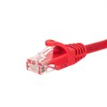 Obrázok pre výrobcu Netrack patch cable RJ45, snagless boot, Cat 6 UTP, 0.5m red