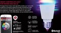 Obrázok pre výrobcu Prestigio Smart LED Light E27 9W AC 100-240 V  Bluetooth 6000K Color