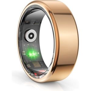 Obrázok pre výrobcu Smart RING zlatá, meranie tlaku, srdc. tepu, monitoring spánku, 10, Powerton