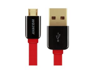 Obrázok pre výrobcu Kabel AVACOM MIC-40R USB - Micro USB, 40cm, červená