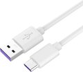 Obrázok pre výrobcu PremiumCord Kabel USB 3.1 C/M - USB 2.0 A/M, Super fast charging 5A, bílý, 1m