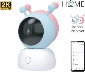 Obrázok pre výrobcu iGET HOME Camera CS2 Baby - WiFi 2K IP kamera a chůvička, noční vidění, audio, 2x obal, teplota