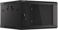 Obrázok pre výrobcu LANBERG RACK CABINET 19" WALL-MOUNT 6U/600X600 (FLAT PACK) V2 BLACK