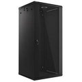 Obrázok pre výrobcu LANBERG RACK CABINET 19" WALL-MOUNT 27U/600X600 (FLAT PACK) BLACK V2