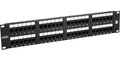Obrázok pre výrobcu 19" Patch panel Solarix 48 x RJ45 CAT5E UTP černý
