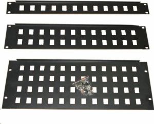 Obrázok pre výrobcu Eurocase R GA-28-1U, Patch panel 1U 12 port 19"