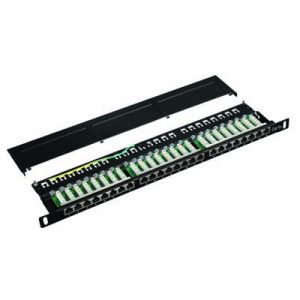 Obrázok pre výrobcu DATACOM Patch panel 19" STP 24 port CAT5E LSA 0,5U