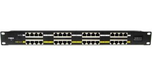 Obrázok pre výrobcu POE-PAN16ST, Stíněný 16-portový pasivní POE injektor panel