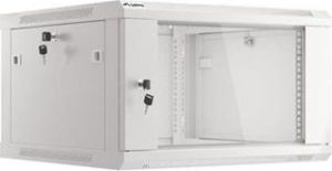 Obrázok pre výrobcu LANBERG 19" RACKOVÁ SKŘÍŇ PRO MONTÁŽ NA STĚNU 6U/600X600 (v rozloženém stavu) S PROSKLENÝMI DVEŘMI ŠEDÁ V2