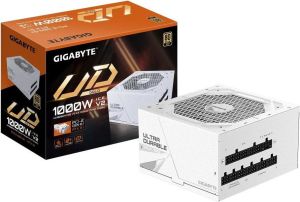 Obrázok pre výrobcu GIGABYTE zdroj UD1000GM PG5 ICE 1000W, 120mm, Plně modulární, 80 Plus Gold, ATX 3.1