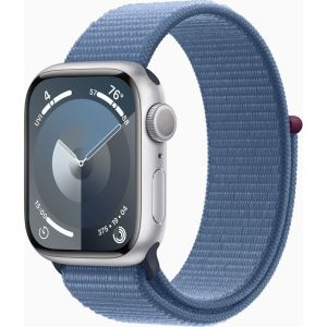 Obrázok pre výrobcu Apple Watch S9/41mm/Silver/Sport Band/Winter Blue