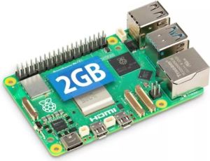 Obrázok pre výrobcu PC Raspberry Pi 5, 2GB/WiFi/BT/1000Mbps