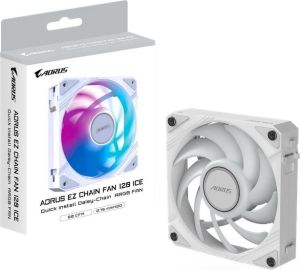 Obrázok pre výrobcu Gigabyte AORUS EZ CHAIN FAN 120 ICE, ARGB, white