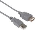 Obrázok pre výrobcu PremiumCord prodlužovací kabel USB2.0 A-A (A-M/A-F)/ 5m/ šedé