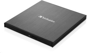 Obrázok pre výrobcu VERBATIM Ultra HD 4K Blu-ray externá slimline napaľovačka (USB 3.1, USB-C) + bezplatné 25GB médium