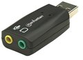 Obrázok pre výrobcu Manhattan zvuková karta Hi-Speed USB 3-D