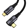 Obrázok pre výrobcu PremiumCord USB4 Gen 3x2 40Gbps 8K@60Hz 240W,Thunderbolt,0,8m zahnutý