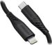 Obrázok pre výrobcu Swissten datový kabel soft silicone usb-c / lightning 0,4 m černý