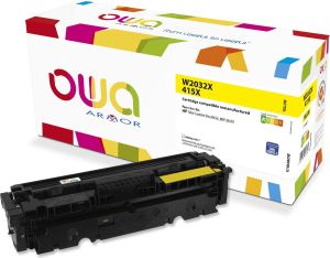 Obrázok pre výrobcu OWA Armor toner alternatívny s HP W2032X, 415X, 6000st, žlutá/yellow