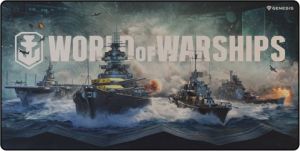 Obrázok pre výrobcu Herní podložka pod myš Genesis CARBON 500 WORLD of WARSHIPS ARMADA, MAXI 90x45cm