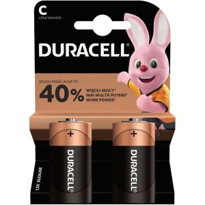 Obrázok pre výrobcu Duracell Basic alkalická baterie 2 ks (C)