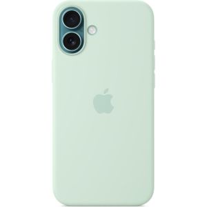 Obrázok pre výrobcu iPhone 16 Plus Silicone Case with MS - Aquamarine