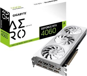 Obrázok pre výrobcu GIGABYTE GeForce RTX 4060 AERO 8G OC, RTX 4060, 8GB GDDR6, 2xDP, 2xHDMI