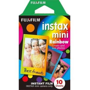 Obrázok pre výrobcu Fujifilm COLORFILM INSTAX mini 10 fotografií - RAINBOW