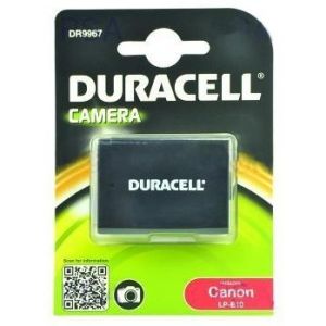 Obrázok pre výrobcu DURACELL Baterie - DR9967 pro Canon LP-E10, černá/bílá, 1020 mAh, 7.4 V