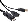 Obrázok pre výrobcu Adaptér HDMI Club3D 1.4 na DisplayPort 1.1 (M/F), napájanie USB, 18 cm