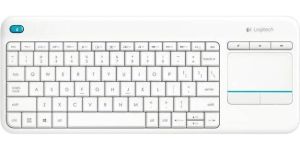 Obrázok pre výrobcu Logitech Wireless Touch Keyboard K400 plus,USB,C,W