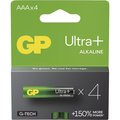 Obrázok pre výrobcu GP Alkalická baterie ULTRA PLUS AAA (LR03)- 4ks