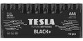 Obrázok pre výrobcu TESLA BLACK+ alkalická baterie AAA (LR03, mikrotužková, fólie) 10 ks
