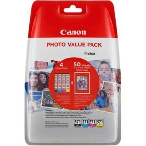 Obrázok pre výrobcu Canon cartridge CLI-571 XL C/M/Y/BK PHOTO VALUE pack