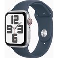 Obrázok pre výrobcu Apple Watch SE Cell/44mm/Silver/Sport Band/Storm Blue/-M/L
