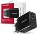 Obrázok pre výrobcu AXAGON ACU-QC19, QUICK nabíječka do sítě, 1x port QC3.0/AFC/FCP/SMART, 19W