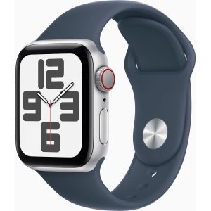 Obrázok pre výrobcu Apple Watch SE Cell/40mm/Silver/Sport Band/Storm Blue/-M/L