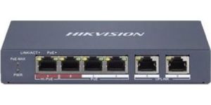 Obrázok pre výrobcu Hikvision DS-3E1106HP-EI - PoE switch