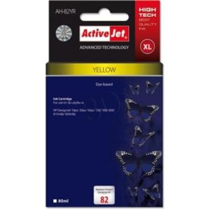 Obrázok pre výrobcu Náplň ActiveJet alternatívny pre HP C4913(no.82) yellow 80ml